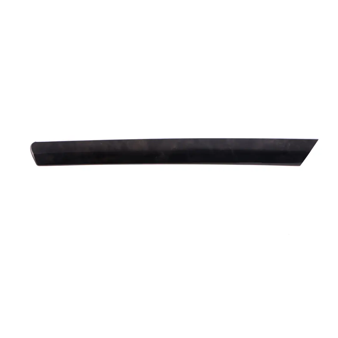 Mercedes W164 Decor Strip Trim Puerta Trasera Izquierda Negro Madera Cromo