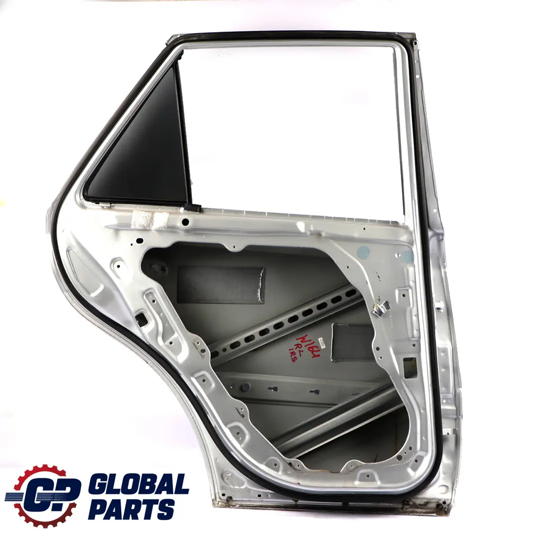 Mercedes-Benz M ML W164 Door Rear Left N/S Iridium Silber Bright Silver