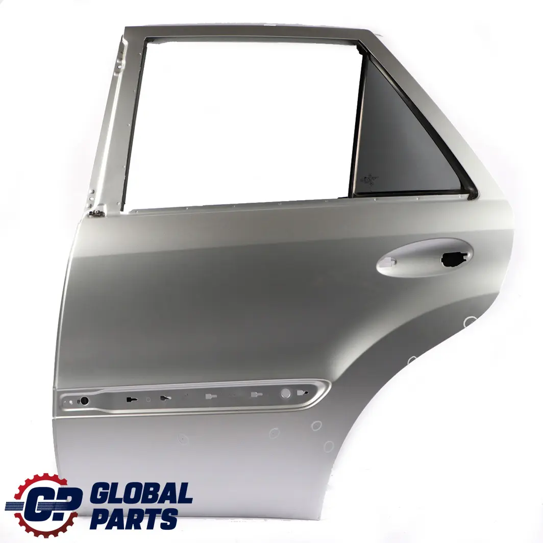 Mercedes-Benz M ML W164 Door Rear Left N/S Iridium Silber Bright Silver