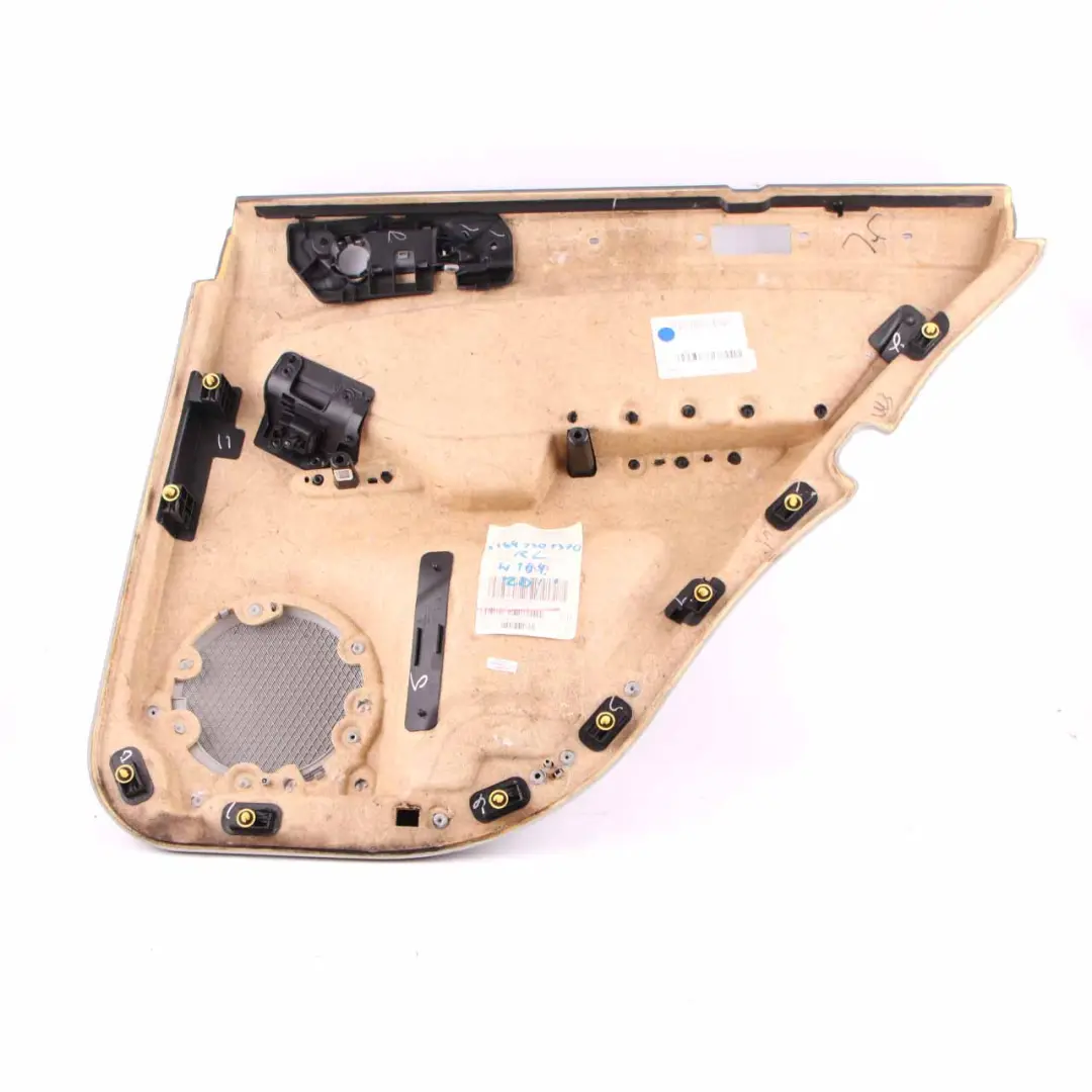 Mercedes ML W164 Door Card Rear Left N/S Trim Cover Panelling Alpaca Grey