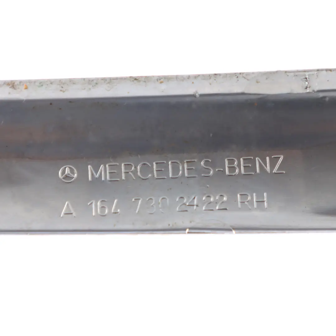 Mercedes X164 Puerta Franja Decoración Trim Trasera Derecha Plata A1647302422