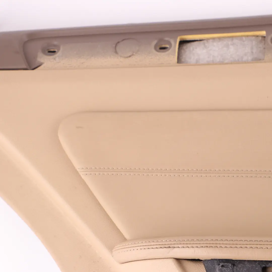 Mercedes ML W164 Door Card Rear Left N/S AMG Trim Cover Panelling Leather Brown