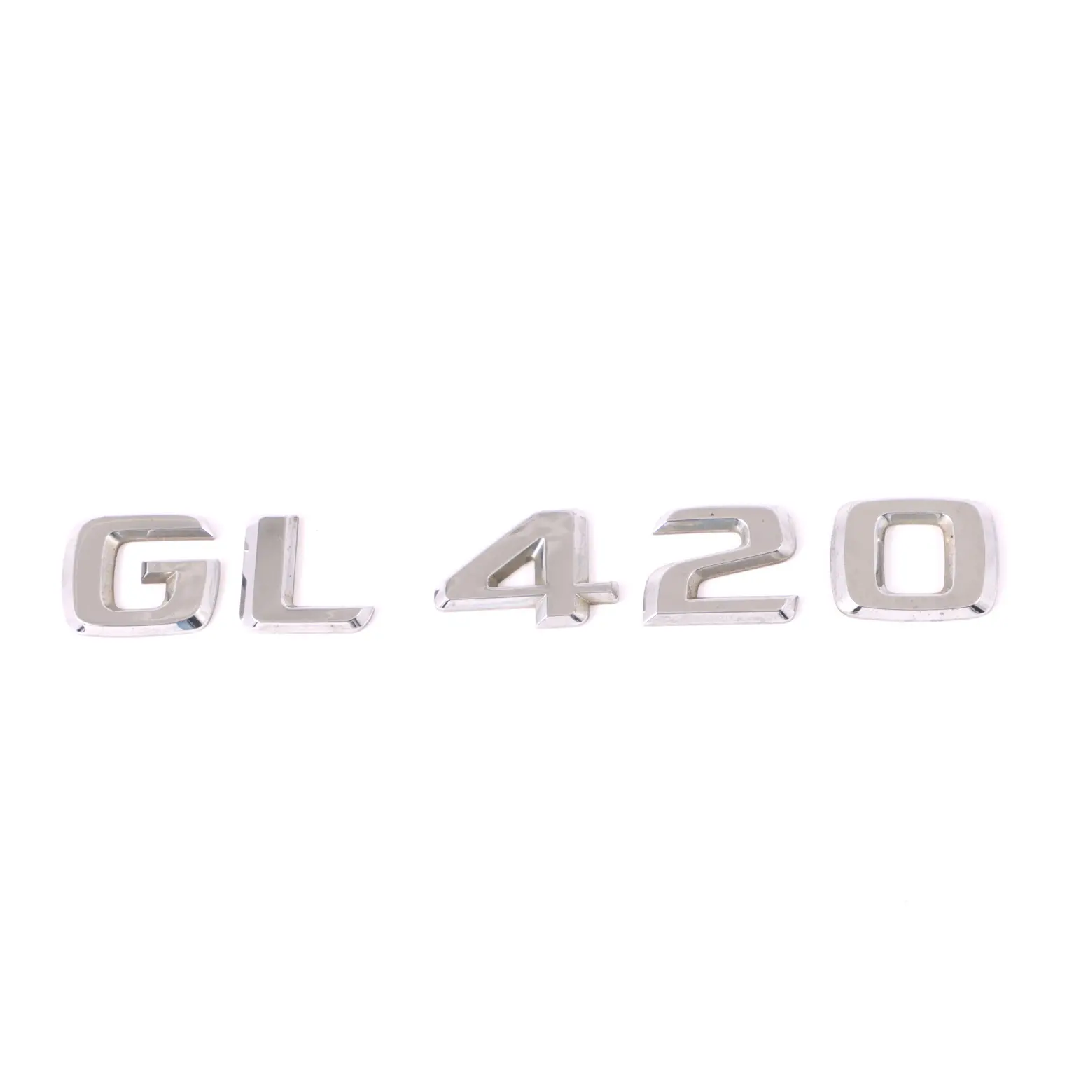 Mercedes X164 GL 420 Emblem Lettering Boot Trunk Logo Badge Chrom A1648170115