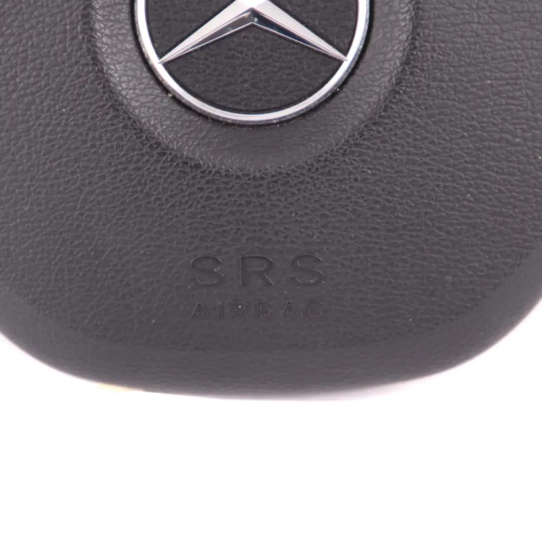 Mercedes W245 Volante Módulo Aire Bolsa Lado del Conductor Negro A1648601902