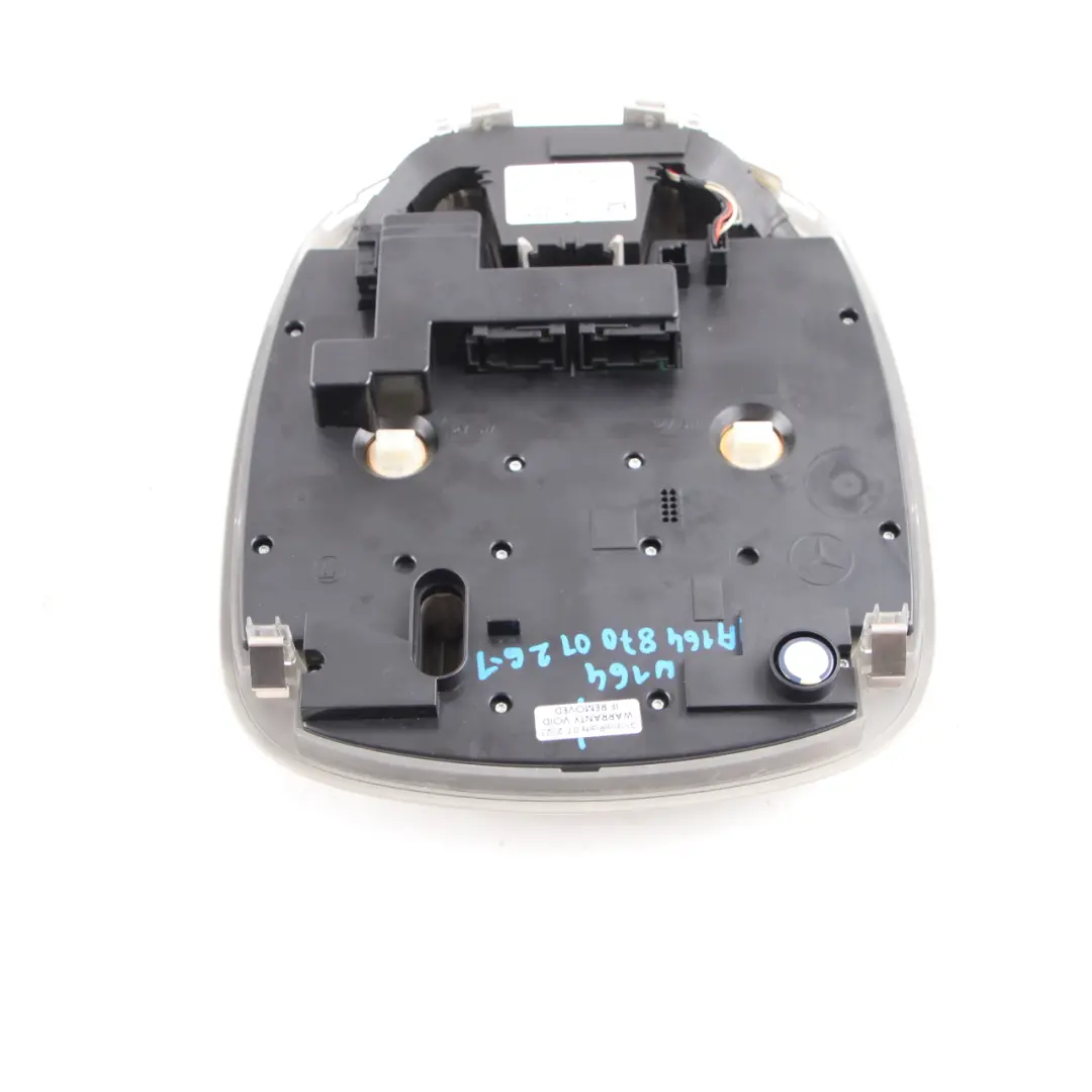 Mercedes ML W164 Interior Luz Techo Lámpara Interruptor Control Gris A1648700758