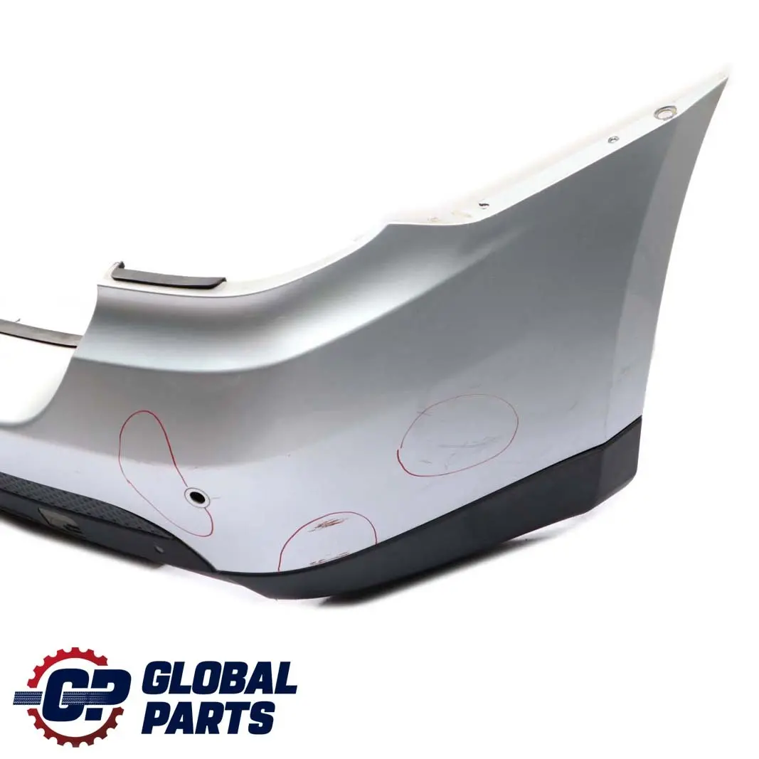 Mercedes-Benz M-Class ML W164 Rear Bumper PDC Holes Iridium Bright Silver