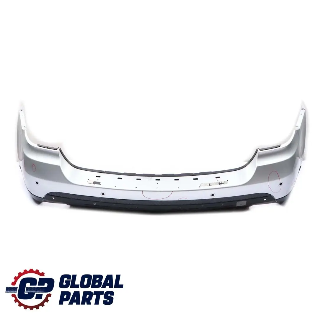 Mercedes-Benz M-Class ML W164 Rear Bumper PDC Holes Iridium Bright Silver