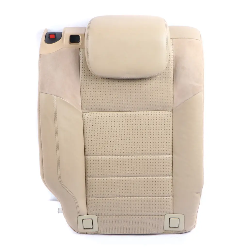 Mercedes ML W164 Seat Backrest Rear Right O/S Covering Beige Exclusive Leather