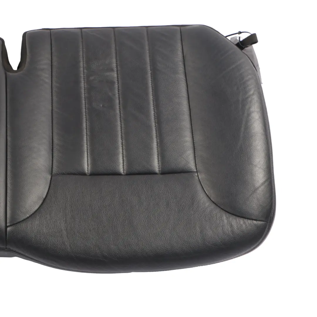 Mercedes W164 Rear Seat Cushion Left N/S Seat Bench Cover Black Leather