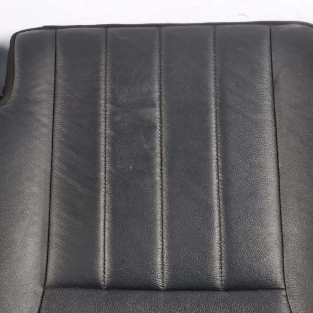 Mercedes W164 Rear Seat Cushion Left N/S Seat Bench Cover Black Leather