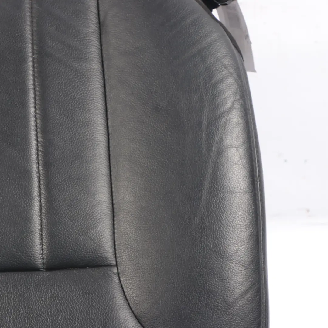 Mercedes W164 Rear Seat Cushion Left N/S Seat Bench Cover Black Leather