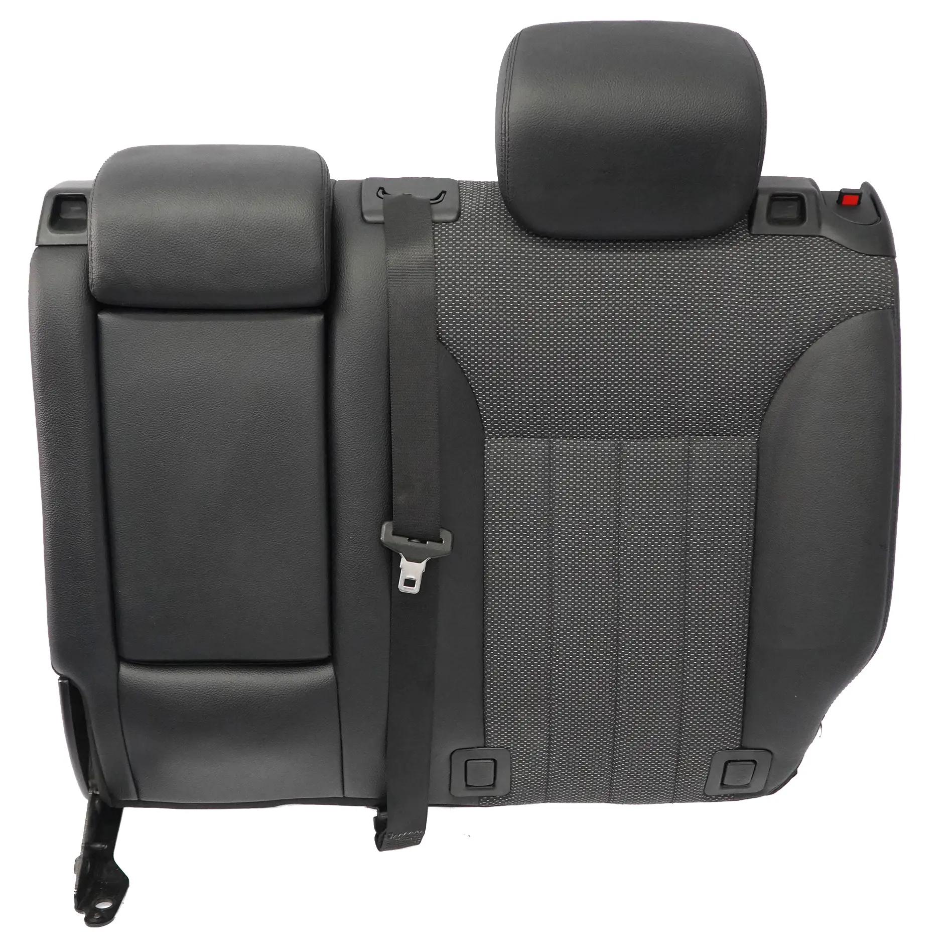 Mercedes W164 Asiento Respaldo Trasero Izquierdo Tela Interior Negro A1649202347