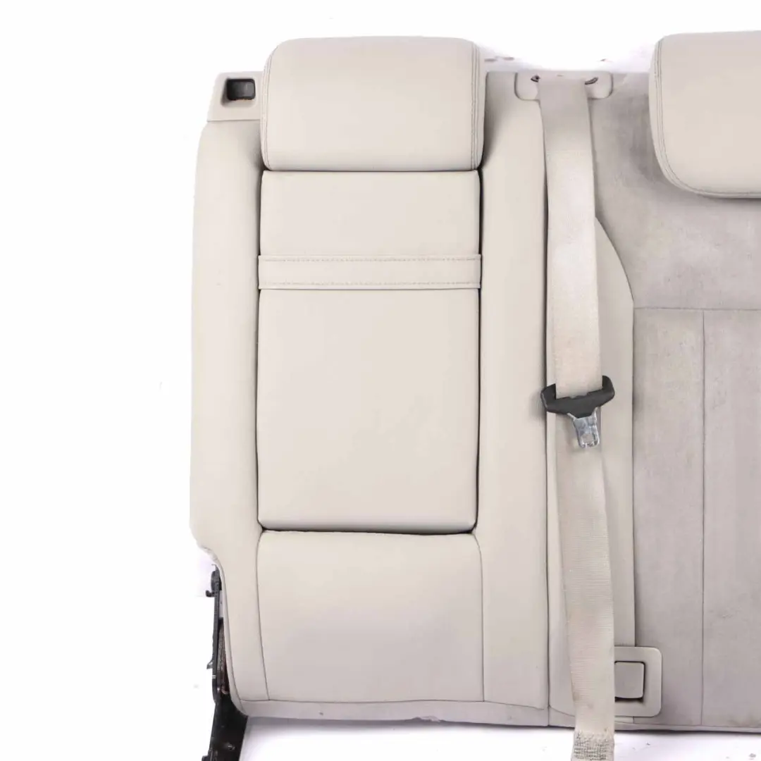 Mercedes ML W164 Seat Backrest Rear Left N/S Covering Microfibre Fabric Grey