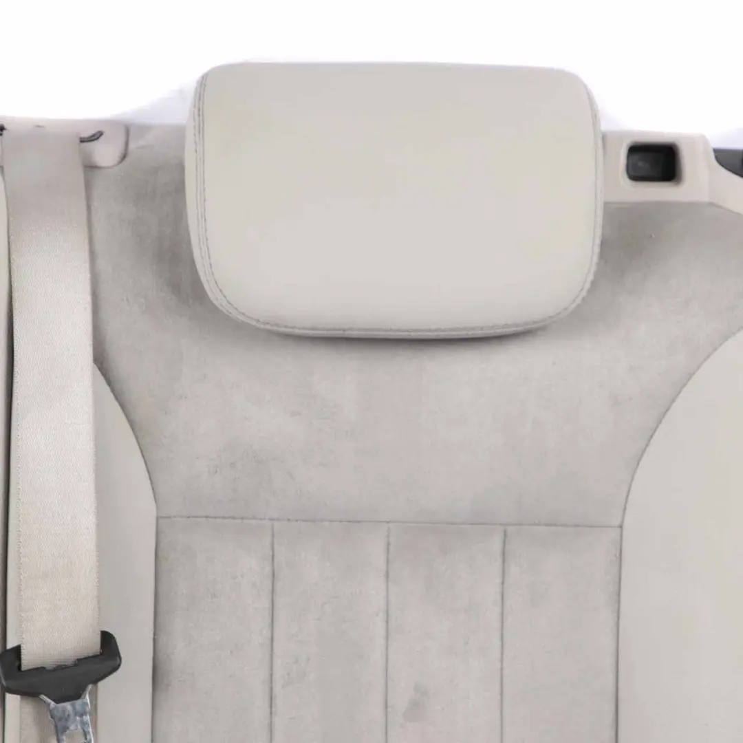 Mercedes ML W164 Seat Backrest Rear Left N/S Covering Microfibre Fabric Grey