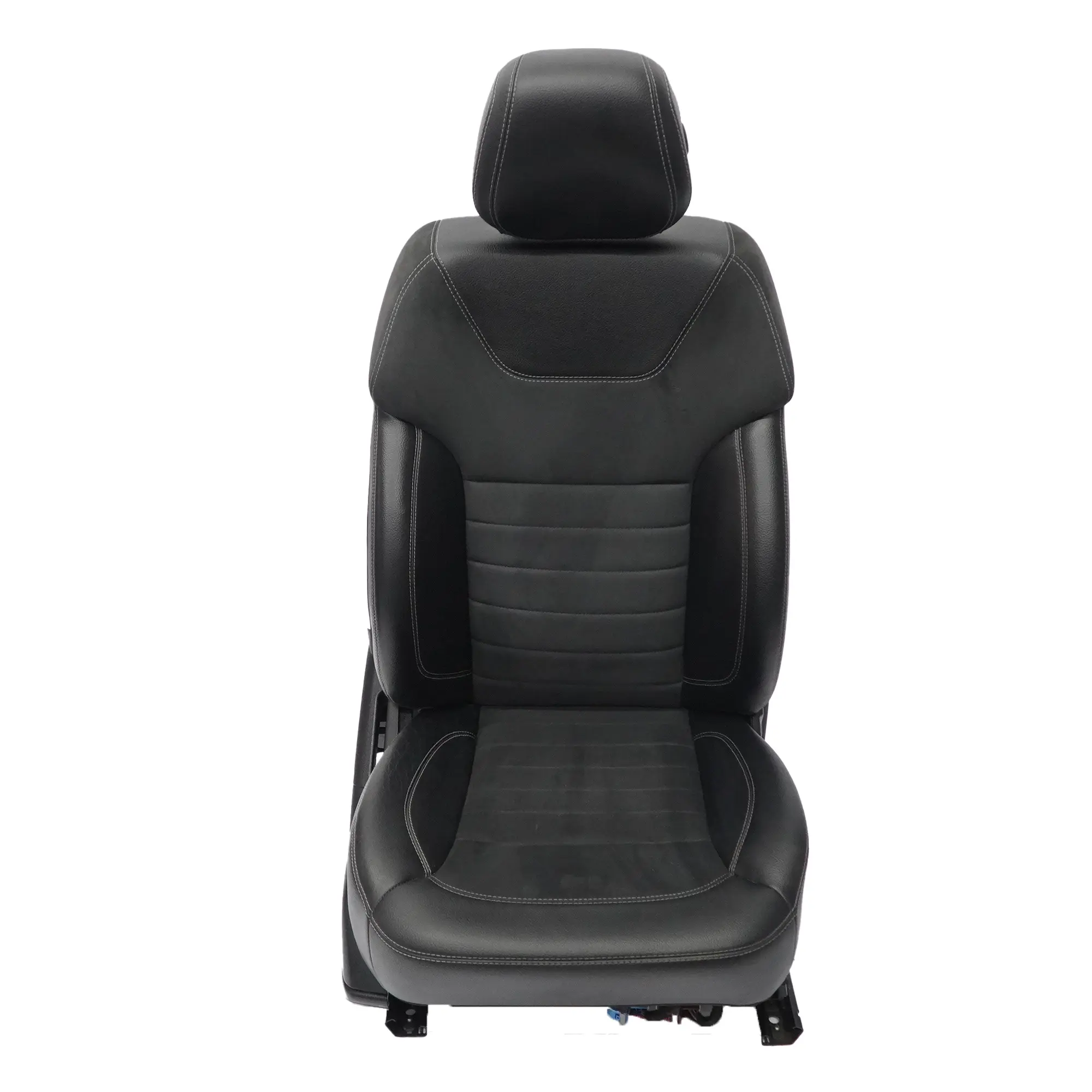 Mercedes ML W166 Asiento Delantero Sport Derecho Tela Imitación Cuero Negro