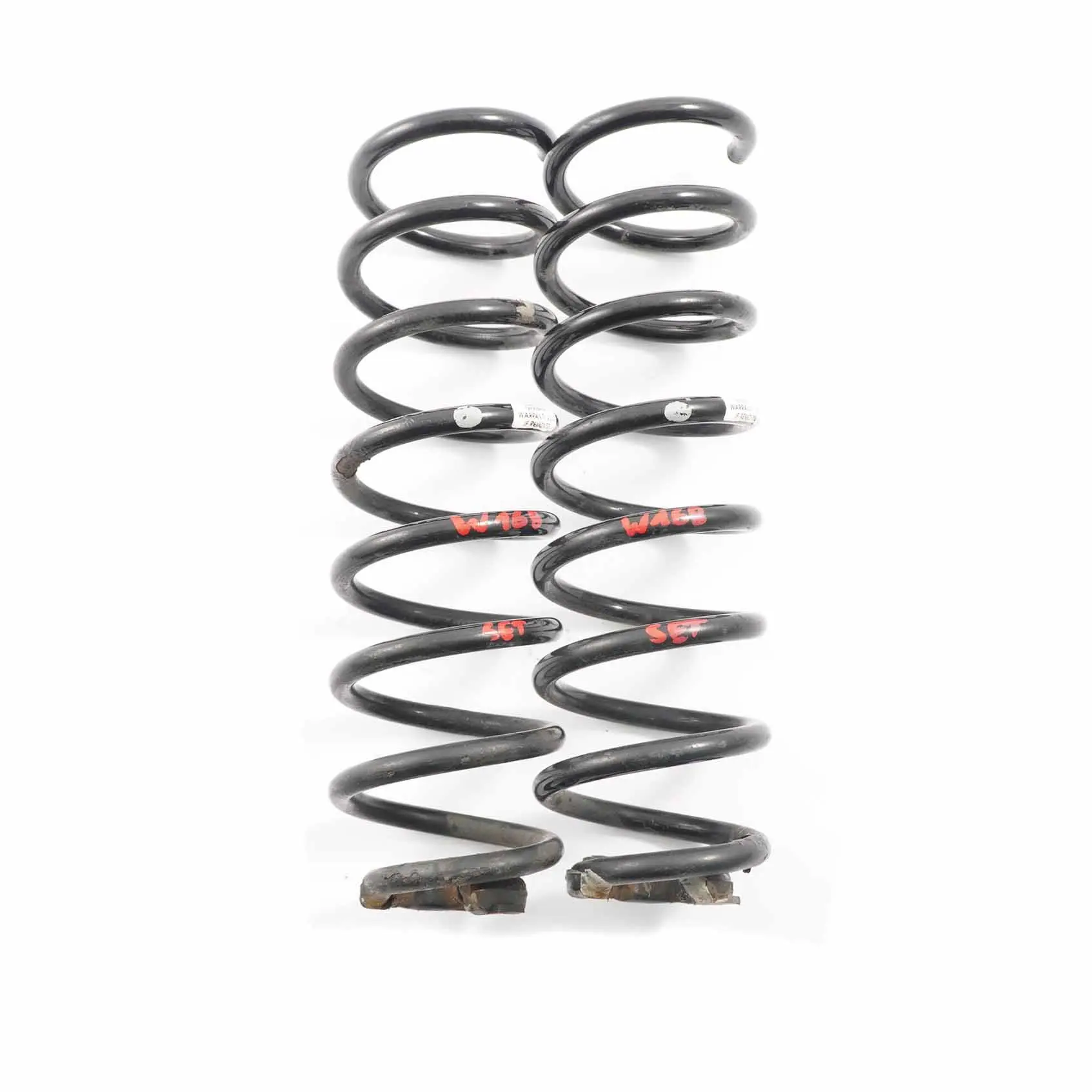 Mercedes-Benz A-Class W168 Rear Coil Spring Suspension Set A1683200508