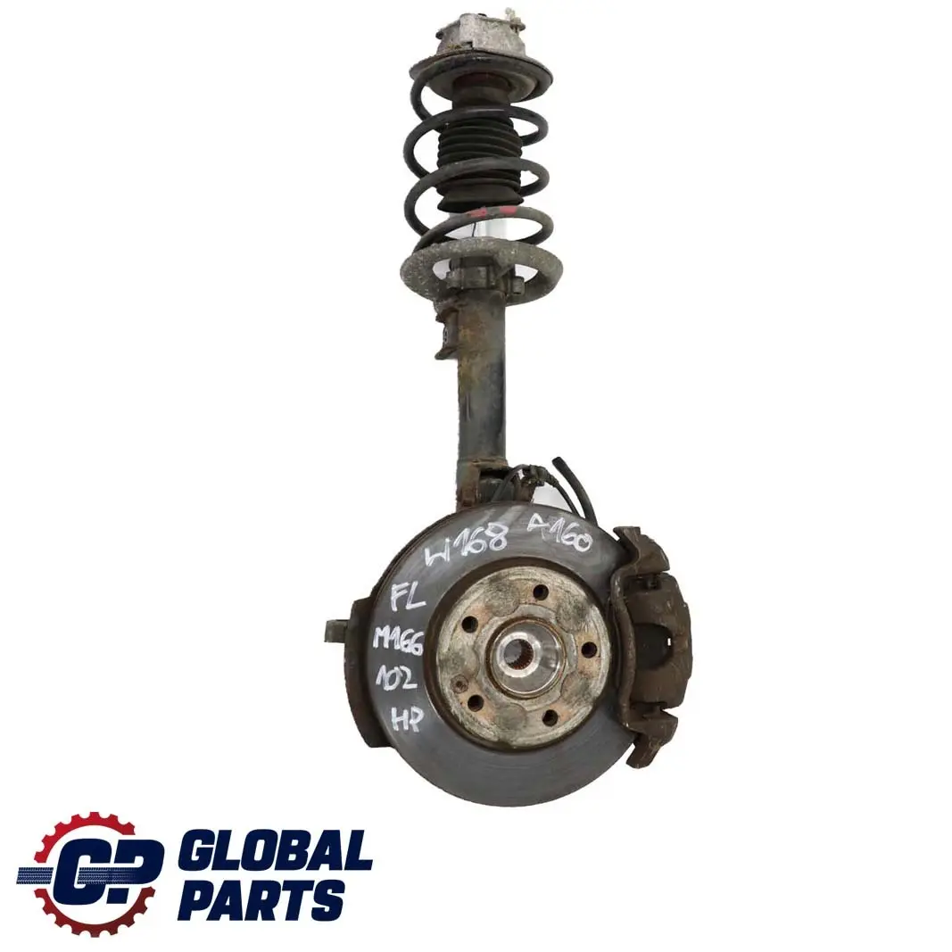 Mercedes-Benz W168 A160 Delantero Izquierdo Suspension Pierna Freno Rueda Hub