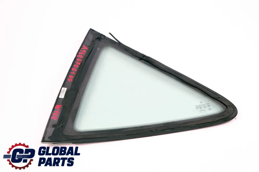 Mercedes-Benz A-Class W168 Rear Left N/S Quarter Window Glass AS2 A1686700100