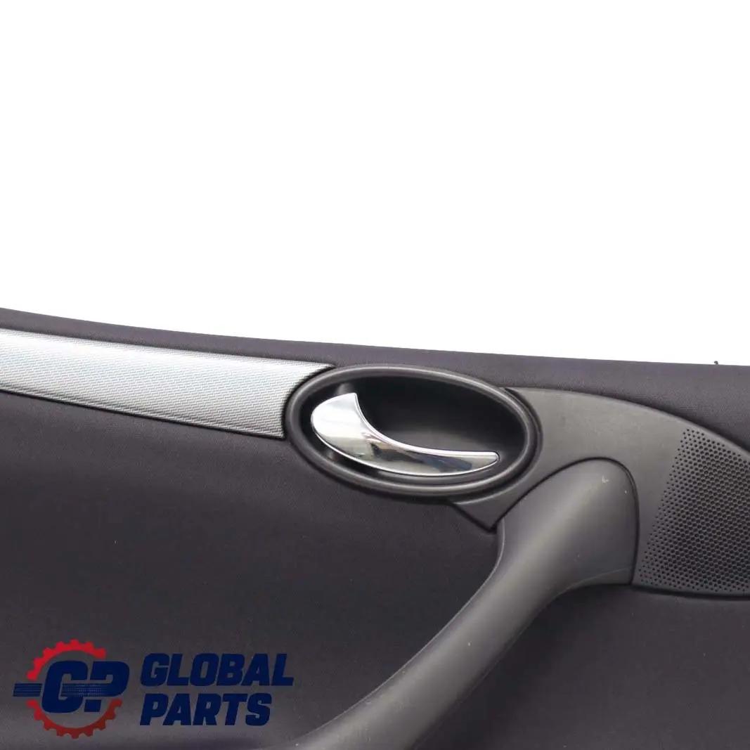 Mercedes-Benz A W168 Rear Left N/S Door Card Trim Panel Cloth Slate Grey