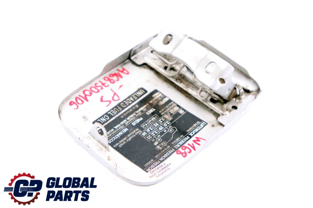 Benz A Klasse W168 Tankklappe Tankdeckel Polar Silber Metallic 761U Mercedes - SKU A1687500106-PS - Teilenummer A1687500106