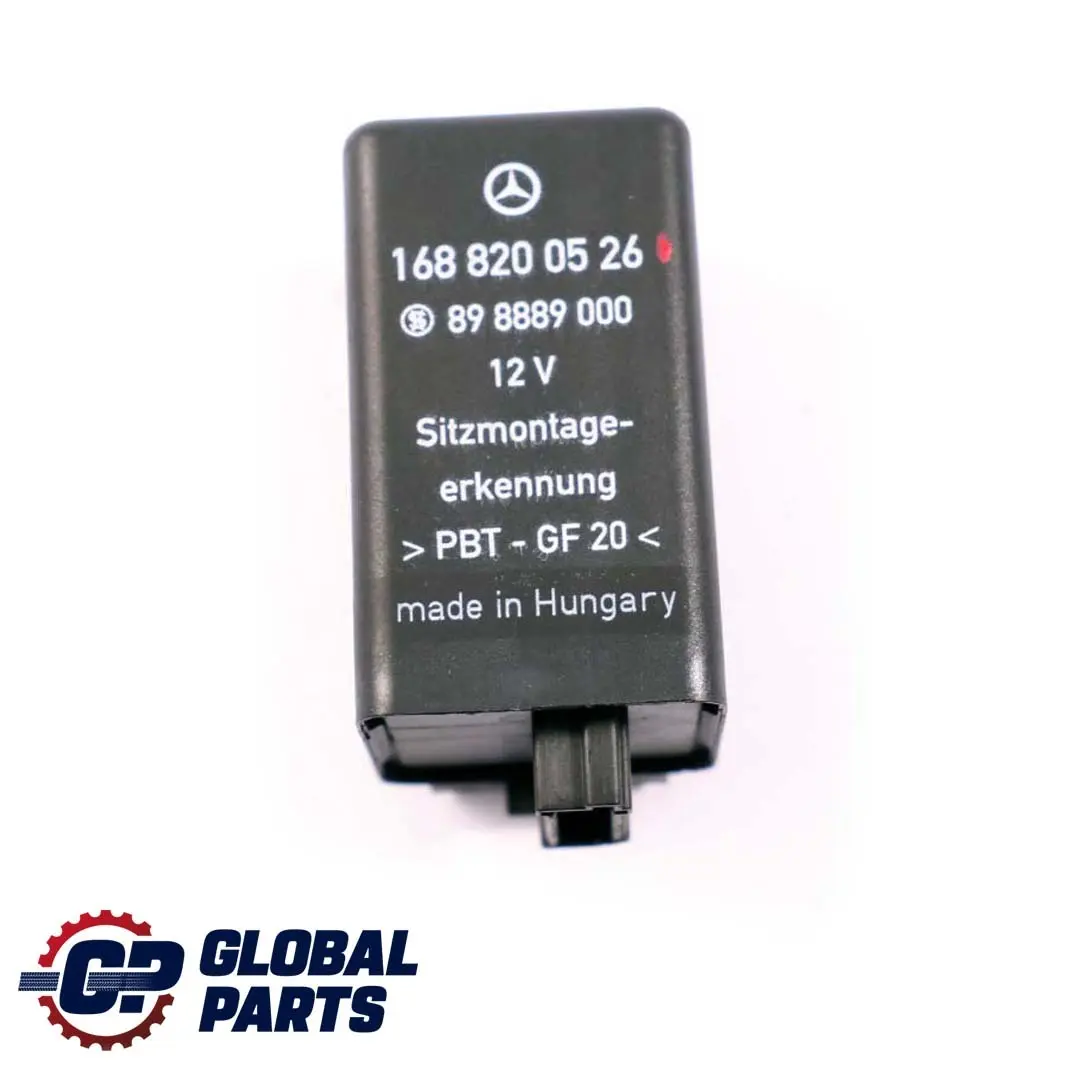 Mercedes W168 Rel? De La unidad De control del sensor del asiento A1688200526