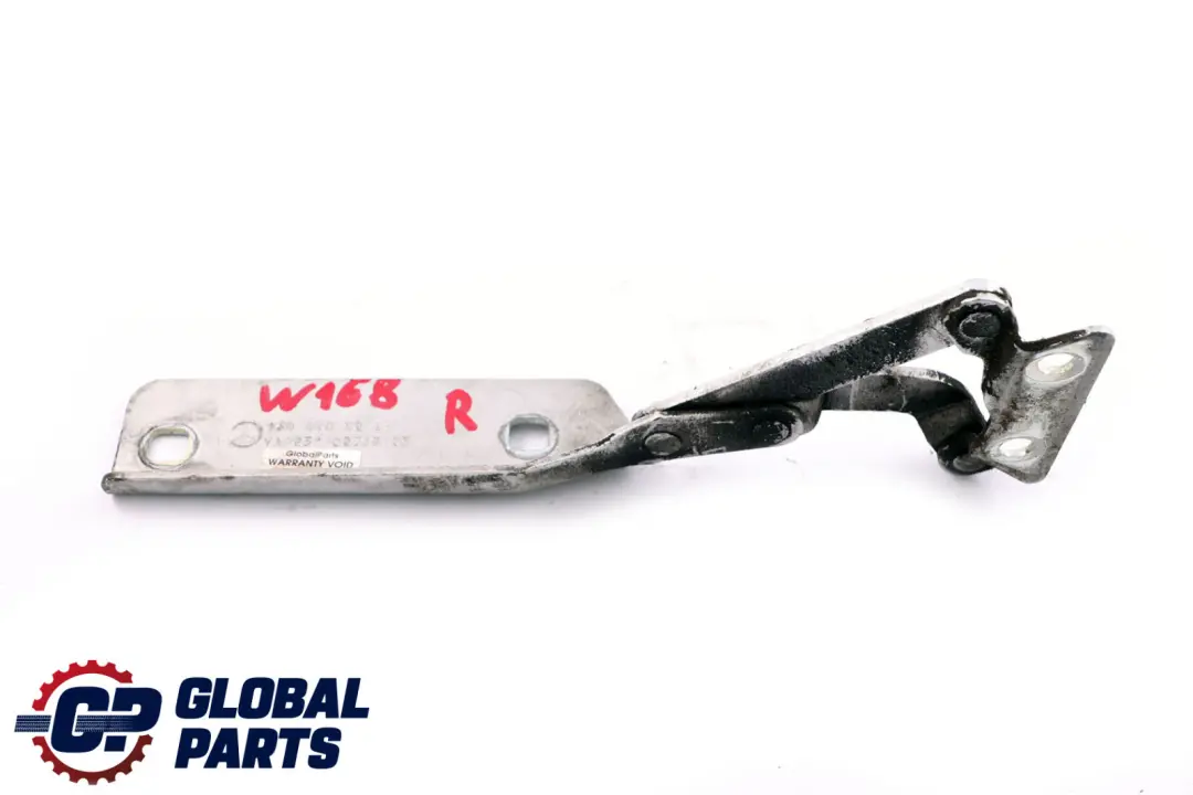 Mercedes Clase A W168 Bisagra Derecha Capo Delantero Plata Polar A1688800228