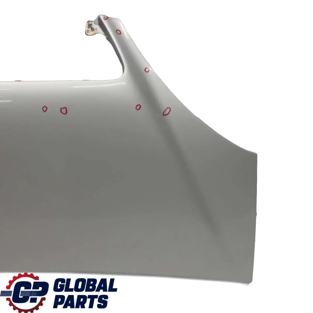 Mercedes W168 Capo Panel embellecedor del capo Plata Polar Metalizado - 761