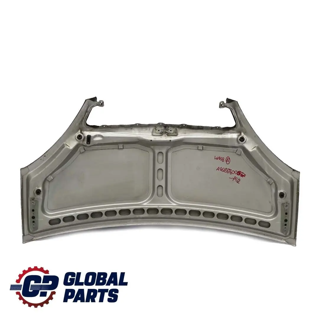 Mercedes 2 W168 Panel De Embellecedor De Capo Plata Polar Metalizado - 761