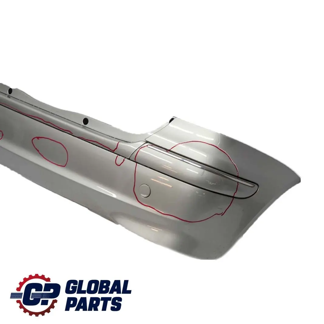 Mercedes Benz A Class W168 Rear Bumper Trim Panel Polar Silver Metallic - 761