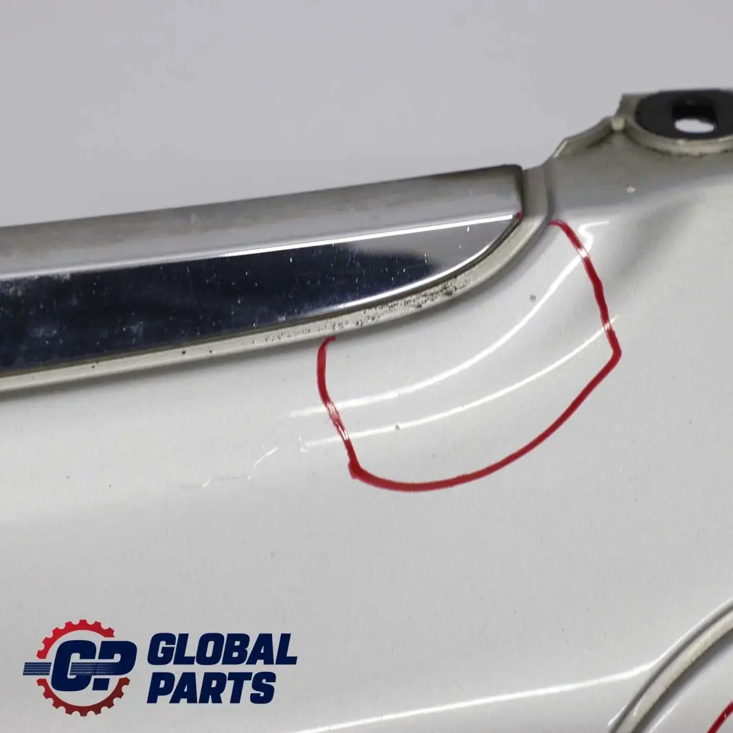 Mercedes-Benz A-Class W168 2 Front Bumper Trim Panel Polar Silver Metallic 761