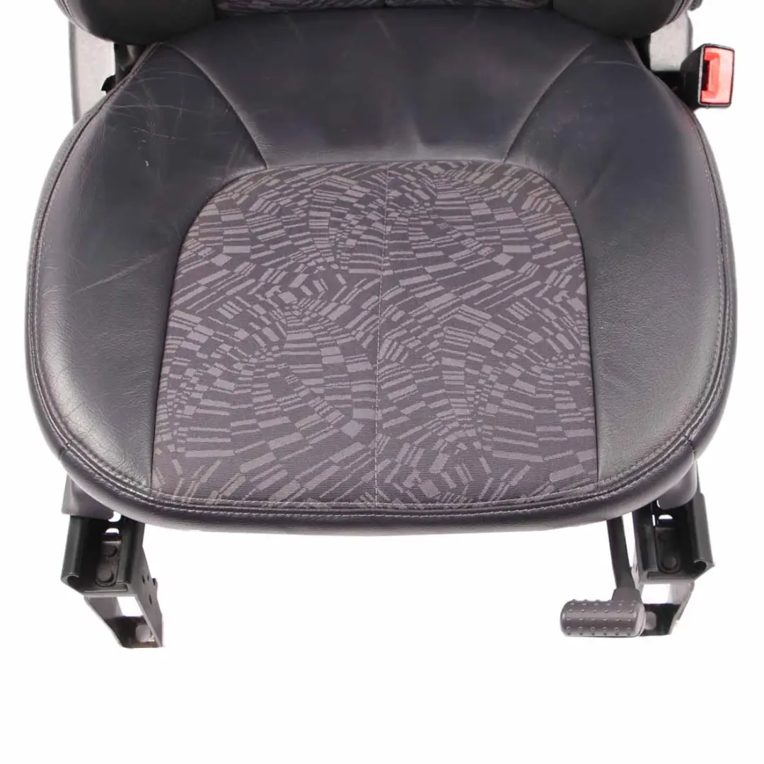 Mercedes W168 Cloth Fabric / Leather Front Right O/S Seat Slate Grey