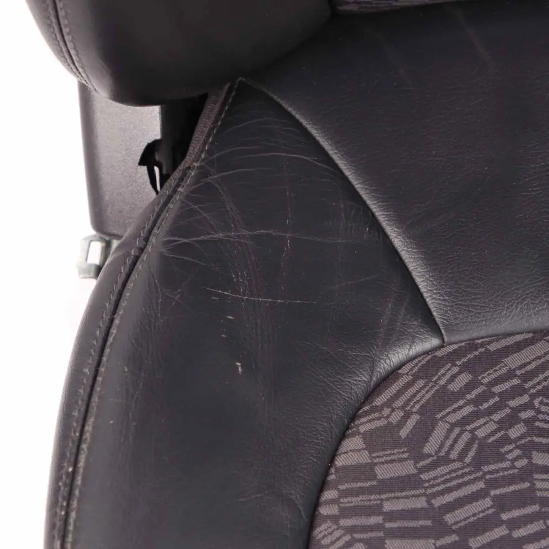 Mercedes W168 Cloth Fabric / Leather Front Right O/S Seat Slate Grey