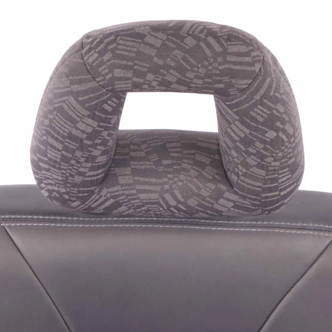 Mercedes W168 Rear Seat Cloth / Leather Left N/S Seat Backrest Sofa Slate Grey