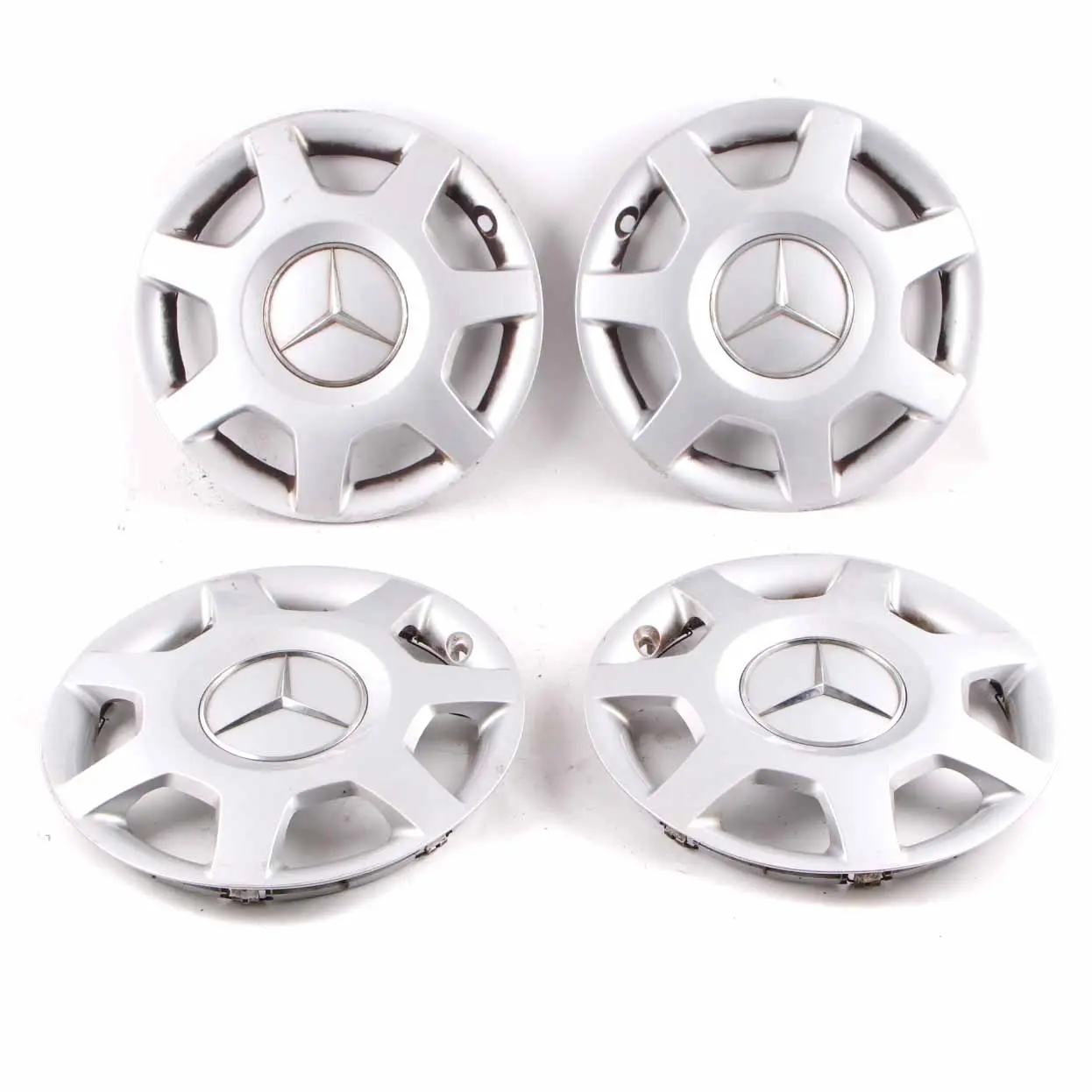 Wheel Cap Mercedes W169 15'' Centre Trim Hub Cover Silver A1694000925