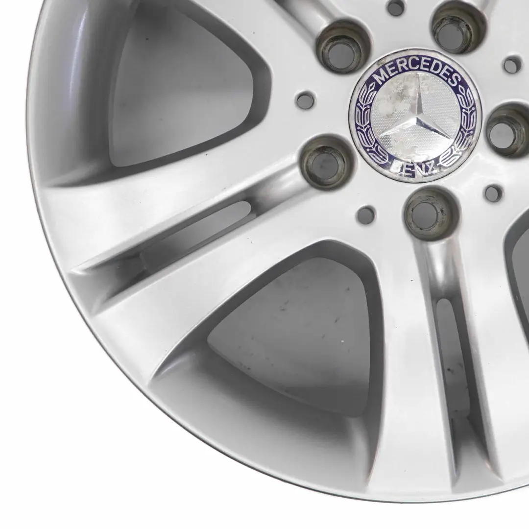 Mercedes W245 Silberne Leichtmetall felge 16" ET:46 6J A1694010202