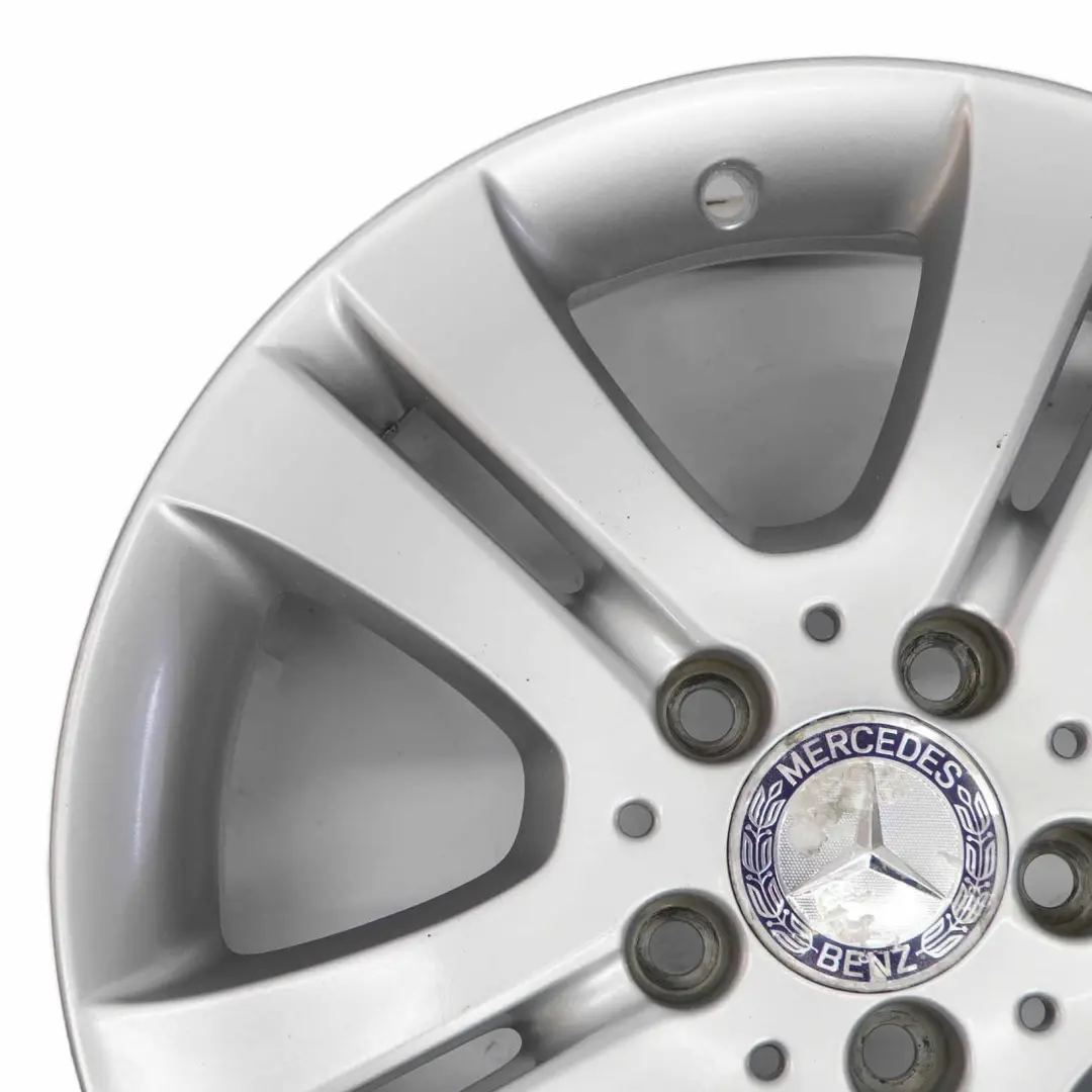 Mercedes W245 Silberne Leichtmetall felge 16" ET:46 6J A1694010202