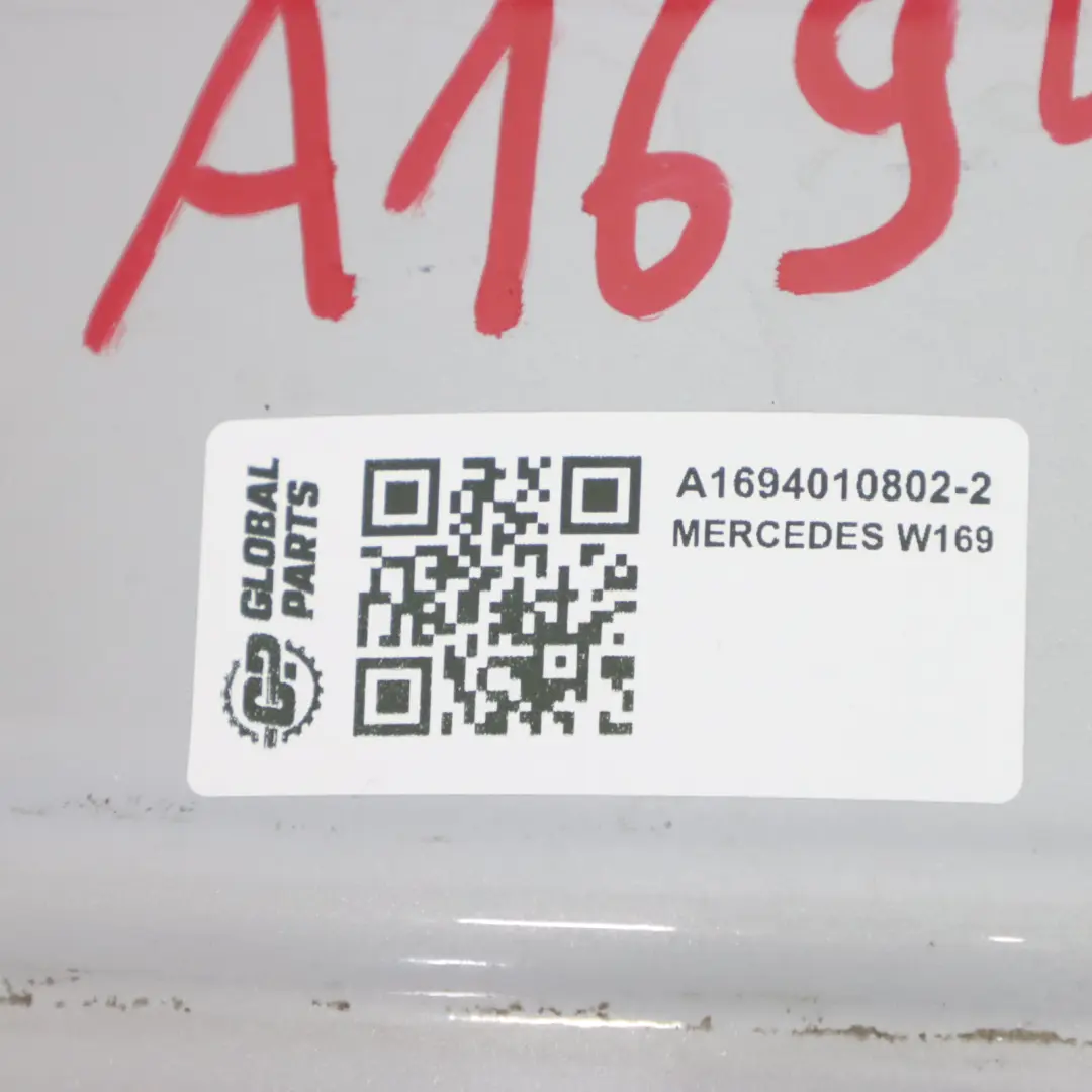 Llanta de aleación plateada Mercedes W169 16" 6J ET:46 A1694010802