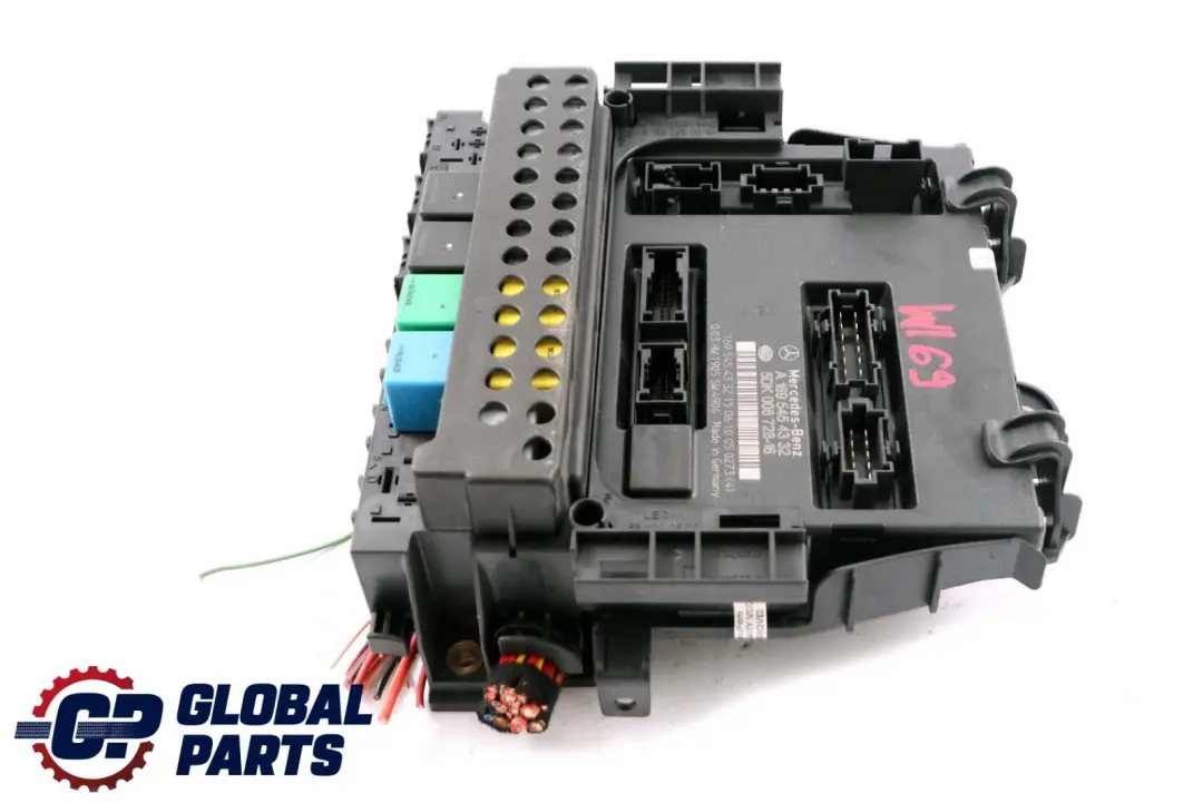 Mercedes-Benz A B Class W169 W245 Sam Control Module Fuse Box Unit A1695454332