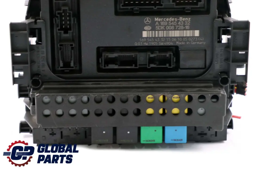 Mercedes-Benz A B Class W169 W245 Sam Control Module Fuse Box Unit A1695454332