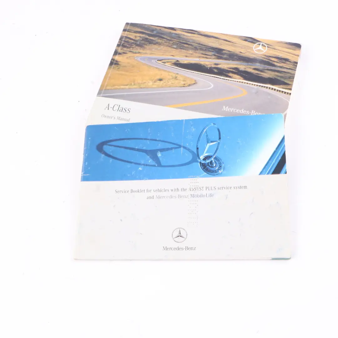 Mercedes W169 Owner's Handbook Service Booklet Slipcase Pouch Case Wallet Set