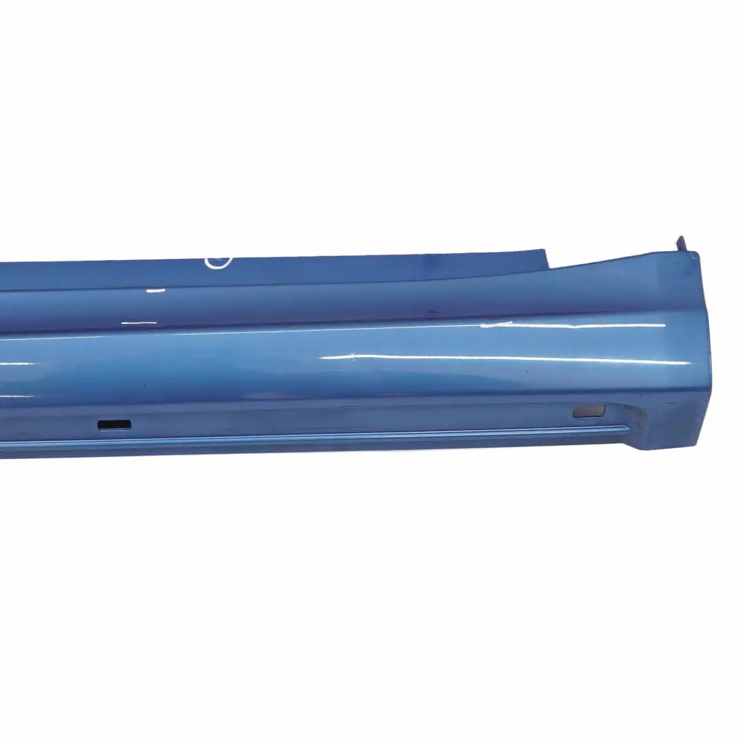 Mercedes W169 Side Skirt Door Sill Cover Left N/S Mistral Blue Metallic - 955