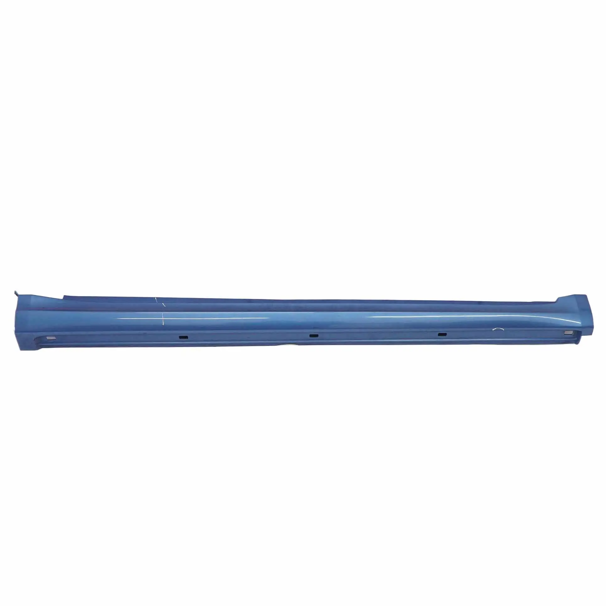 Mercedes W169 Side Skirt Door Sill Cover Right O/S Mistral Blue Metallic - 955