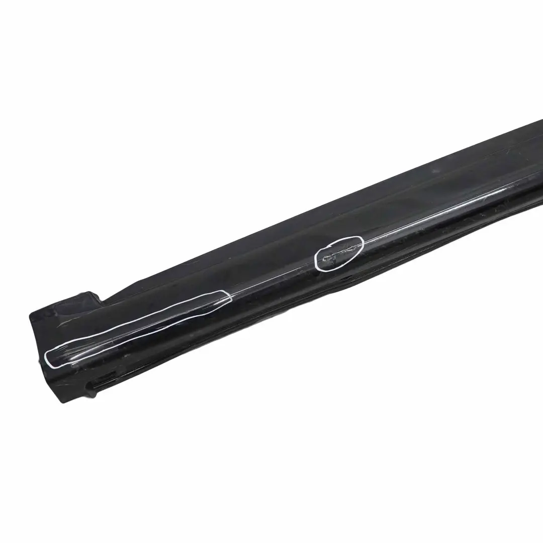 Mercedes W245 Side Skirt Trim Door Sill Cover Left N/S Cosmic Black Metallic 191