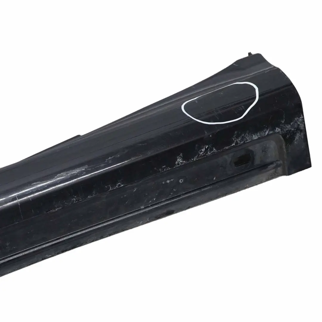 Mercedes W245 Side Skirt Trim Door Sill Cover Left N/S Cosmic Black Metallic 191