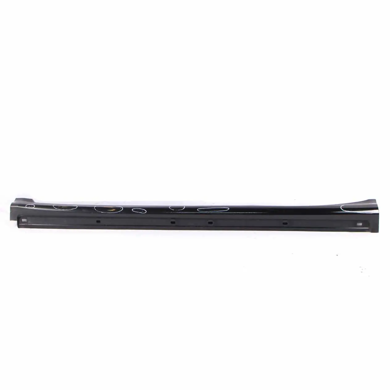 Mercedes W245 Side Skirt Trim Door Sill Cover Left N/S Night Black Metallic 696