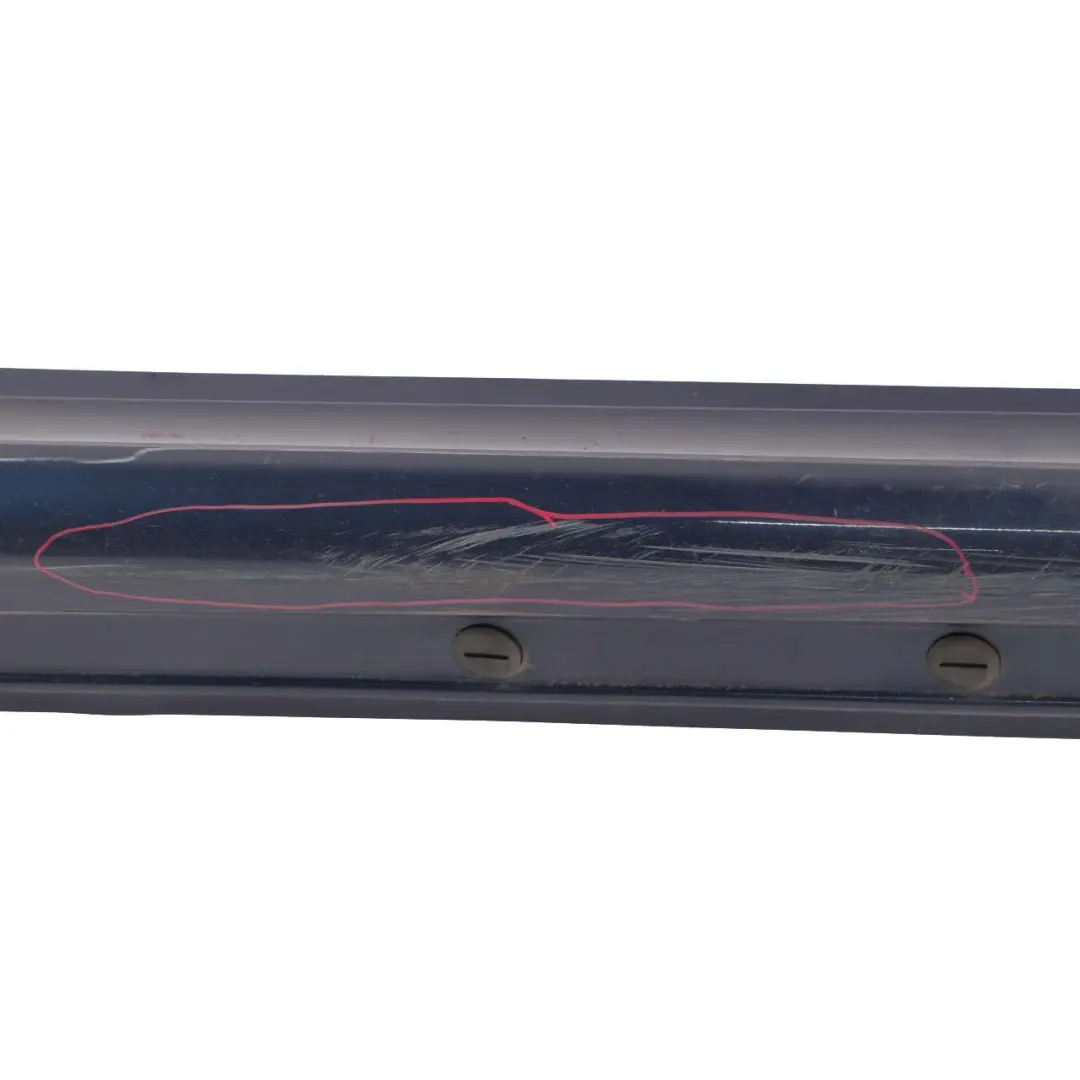 Mercedes-Benz B W245 Door Sill Side Cover Skirt Right O/S Atoll Blue - 375