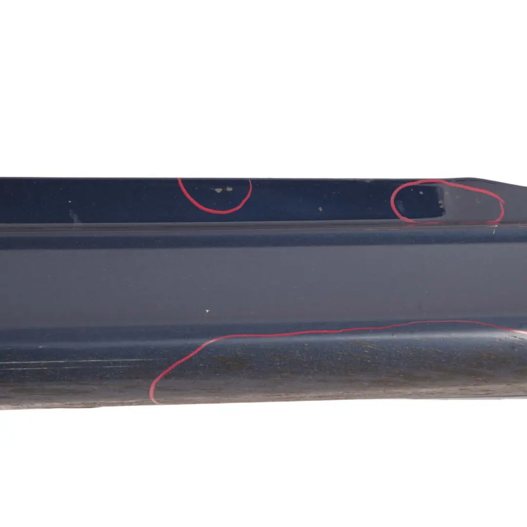 Mercedes-Benz B W245 Door Sill Side Cover Skirt Right O/S Atoll Blue - 375