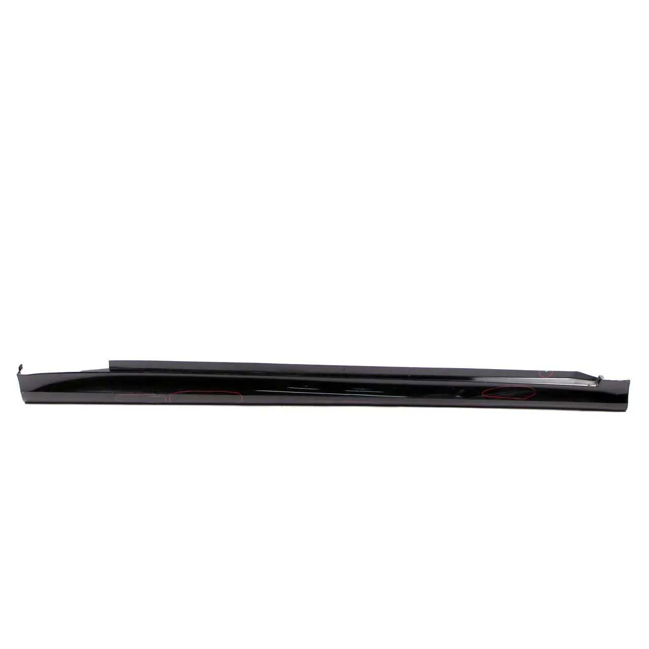 Mercedes-Benz B W245 Door Sill Side Cover Skirt Right O/S Kosmos Black - 191