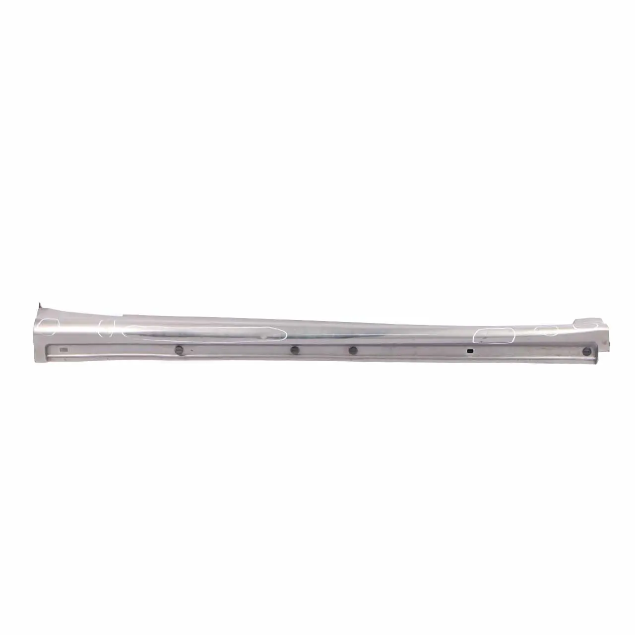 Mercedes W245 Side Skirt Door Sill Cover Right O/S Comet Grey Metallic - 748