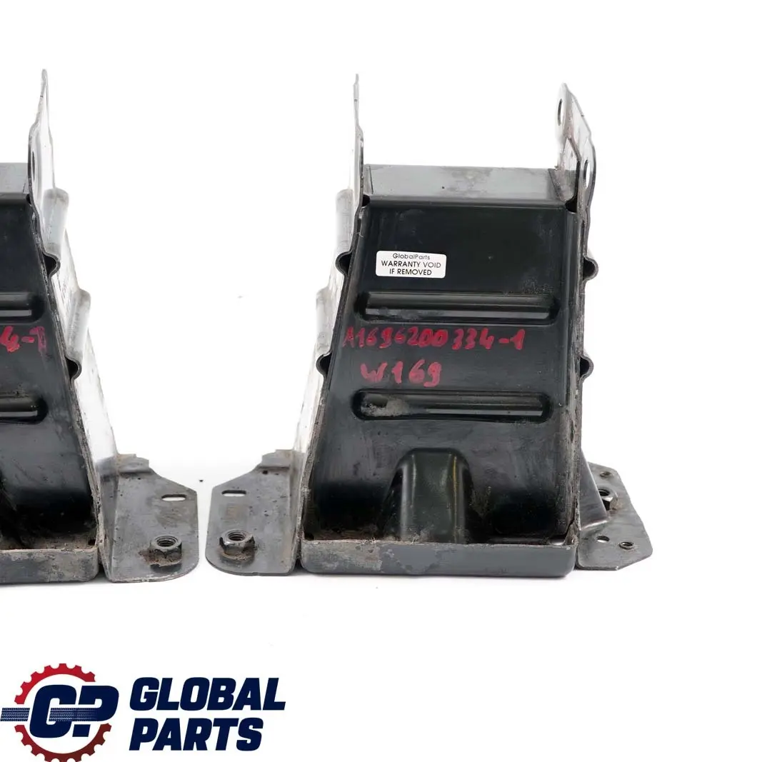 Mercedes-Benz A-Class W169 Front Bumper Carrier Cross Member Mount Holder Set